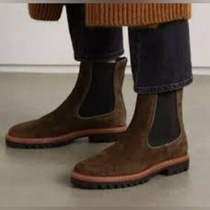 Vince Camuto Chelsea weatherproof boots  chocolate, brown in great condition